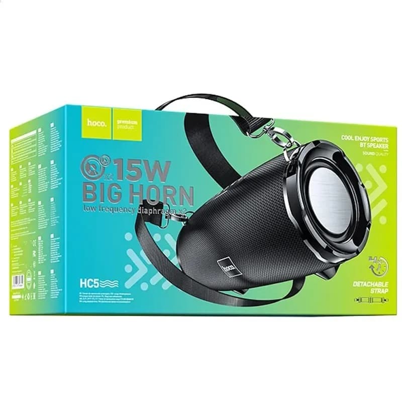 Hoco HC5 Cool Enjoy Sports Wireless Speaker - Portable Bluetooth Speaker with Bass - Price in Bangladesh