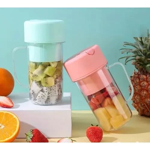 LL-898 Portable Crusher Juicer 500ml - Rechargeable Electric Fruit Blender Bottle - Price in Bangladesh