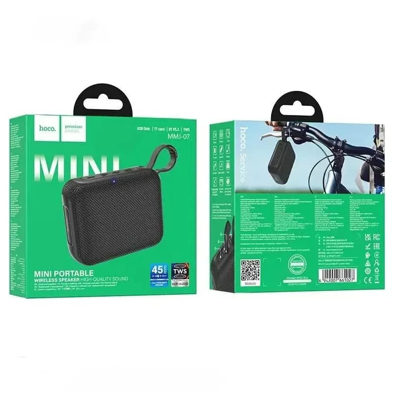 Hoco MMJ-07 Mini Portable Wireless Speaker - Compact Bluetooth Speaker - Price in Bangladesh